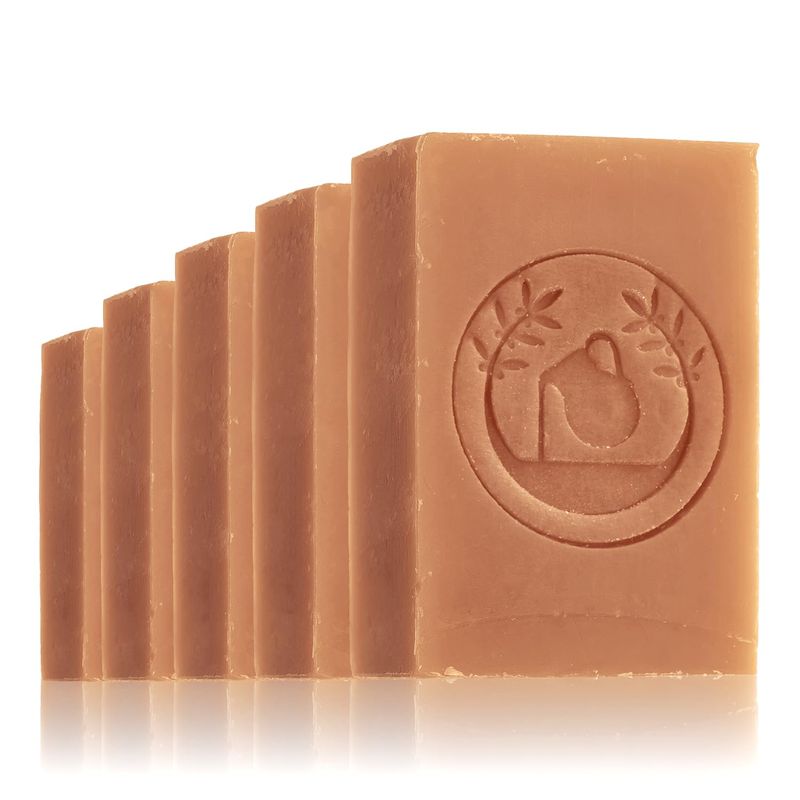 Ancient Greek Remedy Organic Face and Body Soap Bars for Dry, Normal Skin for Women and Men Pack of 5
