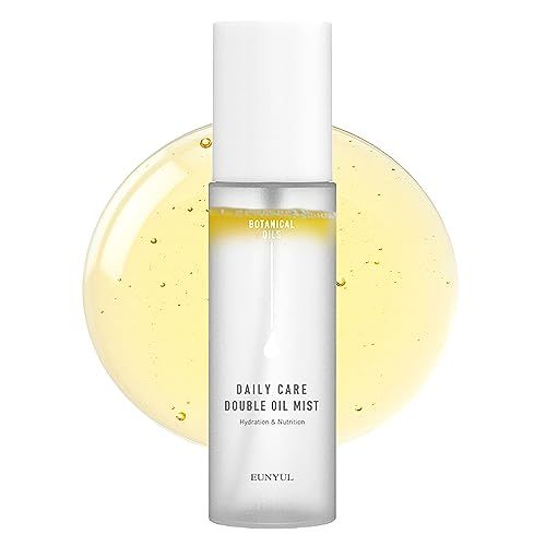 EUNYUL Daily Care Double Oil Mist 3.38 fl. oz Korean Skincare Face Mist for Deep Hydrating
