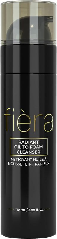 FIRA Oil to Foam Daily Facial Cleanser - Truffle Oil Complex, Fermented Plant Oils &amp; Glycerin, Moisturizing and Nourishing, Soap-Free, Cruelty-Free, All Skin Types, 110ml 3.88 fl oz