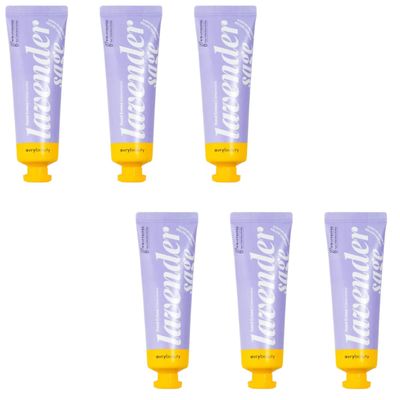 AVRYBEAUTY Lavender Sage Shea Butter Lotion Set 1.5 oz. - 6 Pack, Shea Butter Lotion for Dry Skin, Vegan Hand Cream for Women &amp; Men