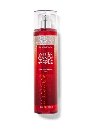 Bath &amp; Body Works - Winter Candy Apple - Gift Set - Fine Fragrance Mist &amp; Body Cream (Packaging Varies)