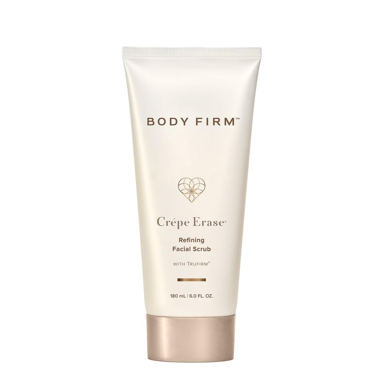 Crepe Erase Refining Facial Scrub with TruFirm Complex for Dry, Crinkly Skin - Promotes Healthy Collagen and Elastin - 6oz