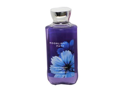 Bath &amp; Body Works Signature Collection Moonlight Path Gift Set - Bundle - 4 items: Ultra Shea Cream, Body Lotion, Shower Gel, and Shower Sponge