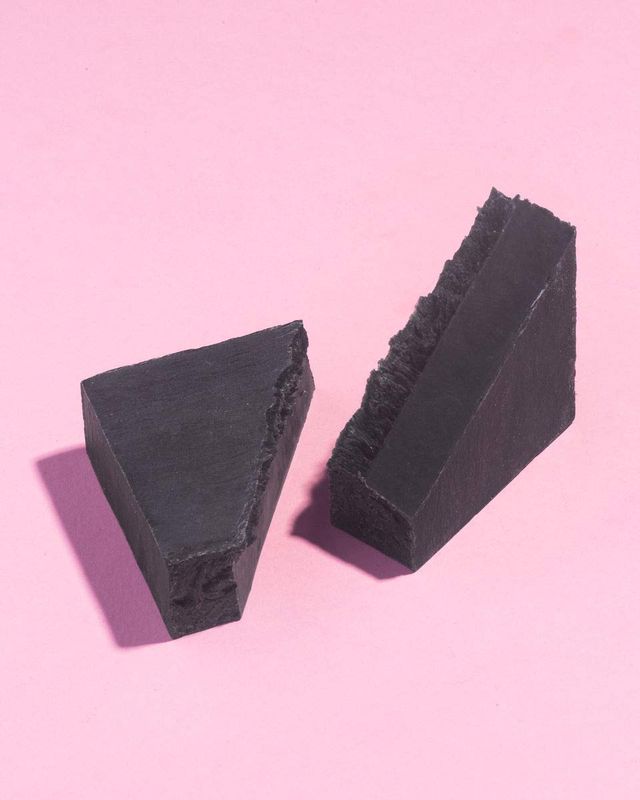 Earth Harbor | COCONUT CHARCOAL Purifying Facial Soap | 100% Botanical + Zero-Waste + No Synthetics | Activated Charcoal &amp; Spirulina