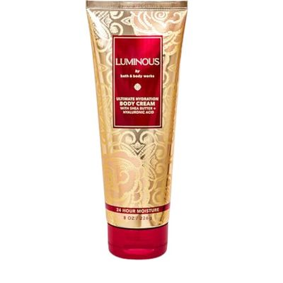 Bath &amp; Body Works Luminous Ultimate Hydration Body Cream Gift Set For Women, 8 Fl Oz (Luminous)