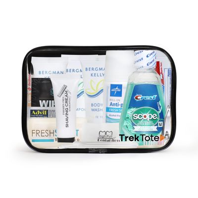 20-Piece Travel Essentials Kit - TSA Approved, Travel Size Toiletries, Travel Toiletries for Men and Women