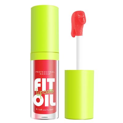 FYEBOO Hydrating Lip Oil, Big Brush Head Lip Glaze Shiny Transparent Lip Glow Oil, Nourishing &amp; Non-sticky Long Lasting Fresh Clear Smooth Lip Care Plumping Lip Oil (# 05)