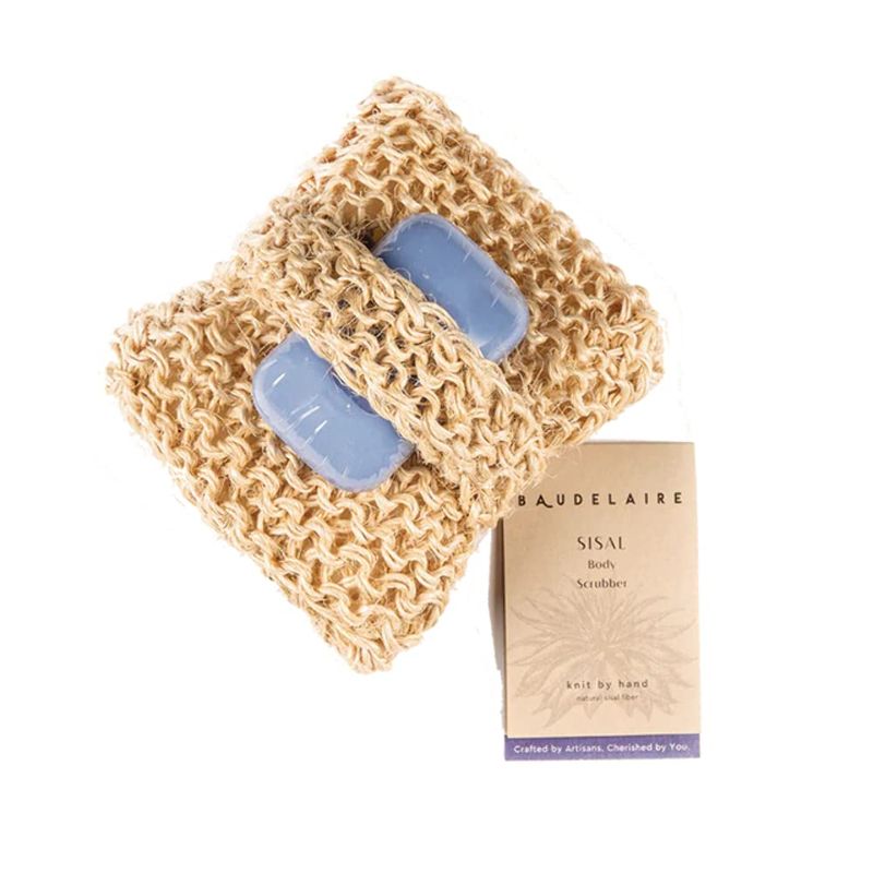BAUDELAIRE SPO Scrubber Body Sisal, 1 EA