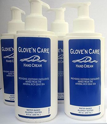 Glove'n Care Hand Cream, 250 ml Pump (8.5 oz), 4/cs
