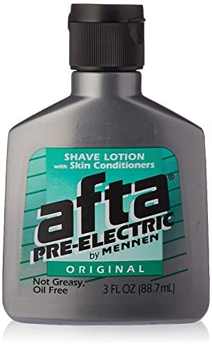 Afta Pre-Electric Shave Lotion With Skin Conditioners Original 3 oz (Pack of 3)