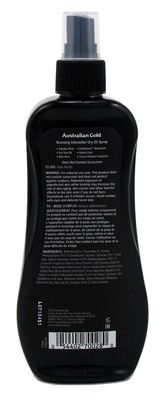 Australian Gold Intensifier Bronzing Dry Oil Spray 8 Ounce (Pack of 2)