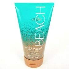 Bath &amp; Body Works 6.6 Ounce Sand &amp; Sea Salt Scrub with coconut oil At the Beach Scent (Packaging may vary)