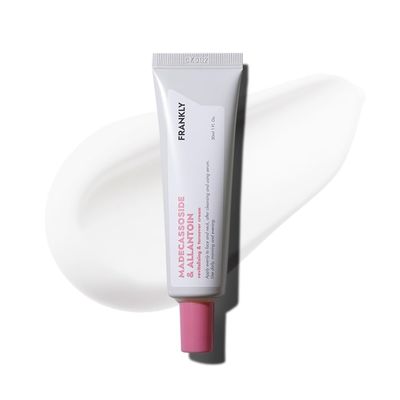 FRANKLY Madecassoside &amp; Allantoin Cream - Moisturizing, Antioxidant, Cell Turnover | Evens Skin Texture &amp; Tone, Anti-Aging | Allantoin, Ubiquinone, 1.01 fl.oz