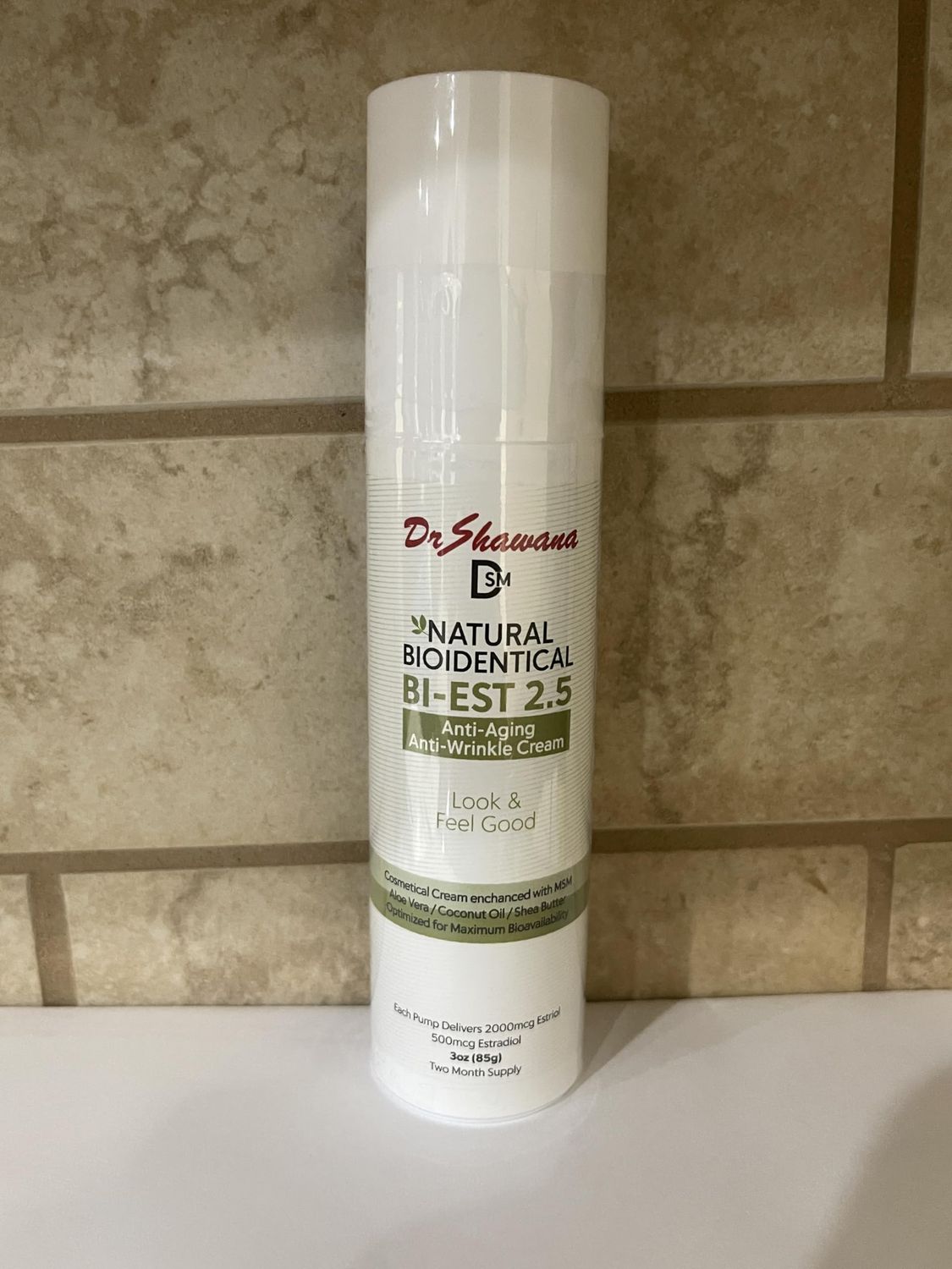 Dr. Shawana Mufti DSM Natural Bioidentical Anti-Aging Anti-Wrinkle Cream