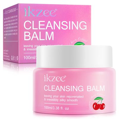 Cleansing Balm Makeup Remover, Facial Cleanser Balm for Makeup Removal, Deep Clear Cleansing Balm, Hydrating &amp; Nourising Face Cleanser, Korean Skincare, Christmas Holiday Gift for Women,100ml