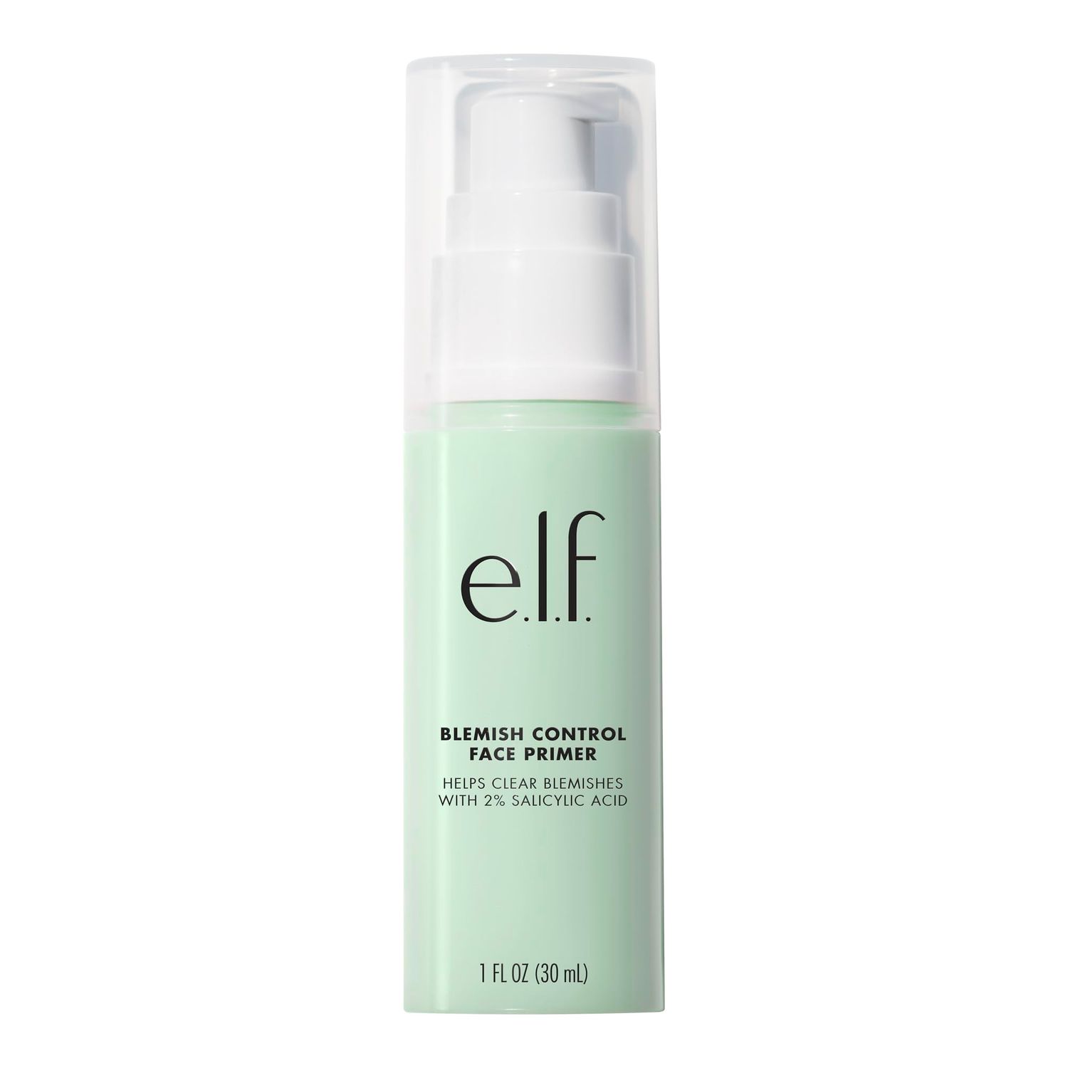 e.l.f. Blemish Control Face Primer, Soothing &amp; Hydrating Makeup Primer For Fighting Blemishes, Grips Makeup To Last, Vegan &amp; Cruelty-free, Large