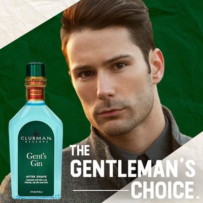 Clubman Reserve Gents Gin After Shave Lotion, 6 oz