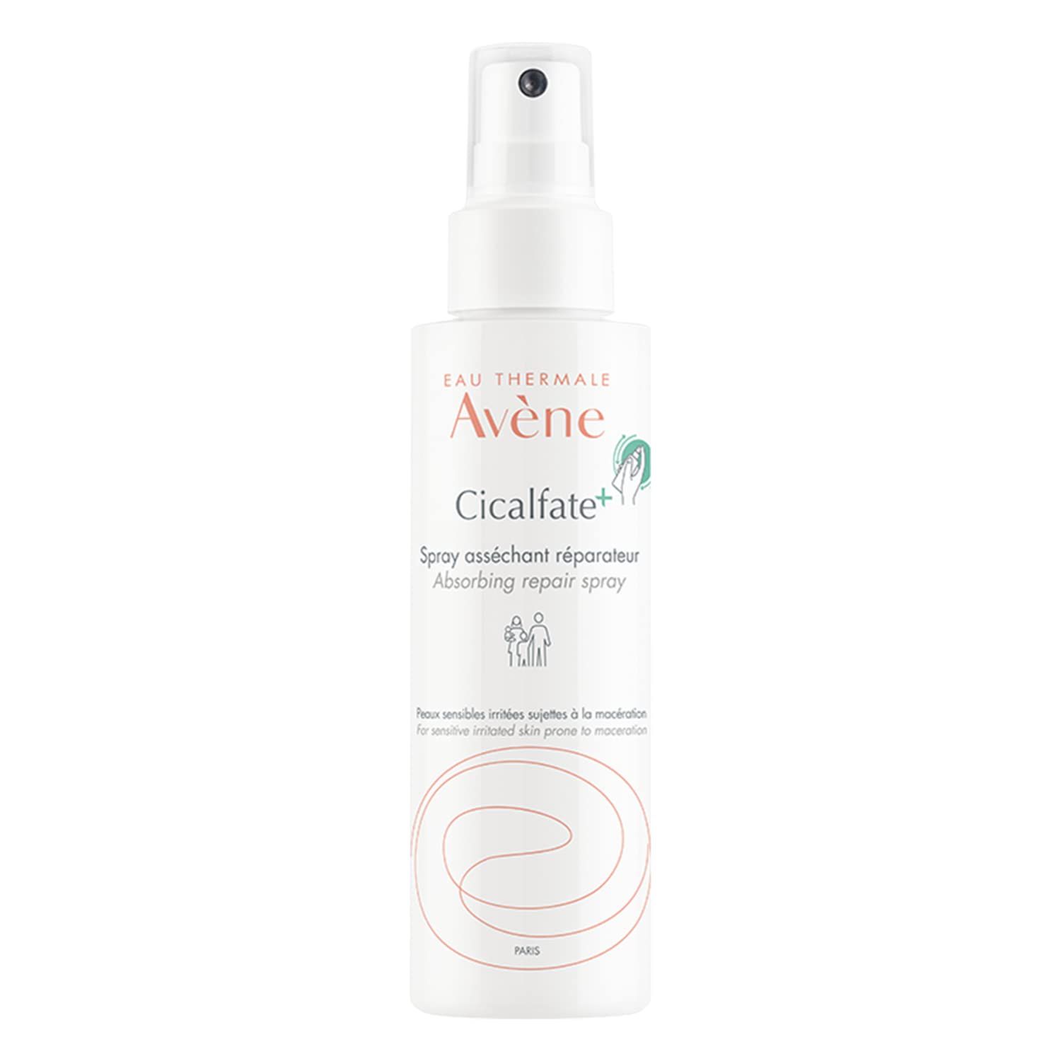 Eau Thermale Avne Cicalfate+ Absorbing Soothing Spray to dry and restore irritated skin, 3.3 oz.