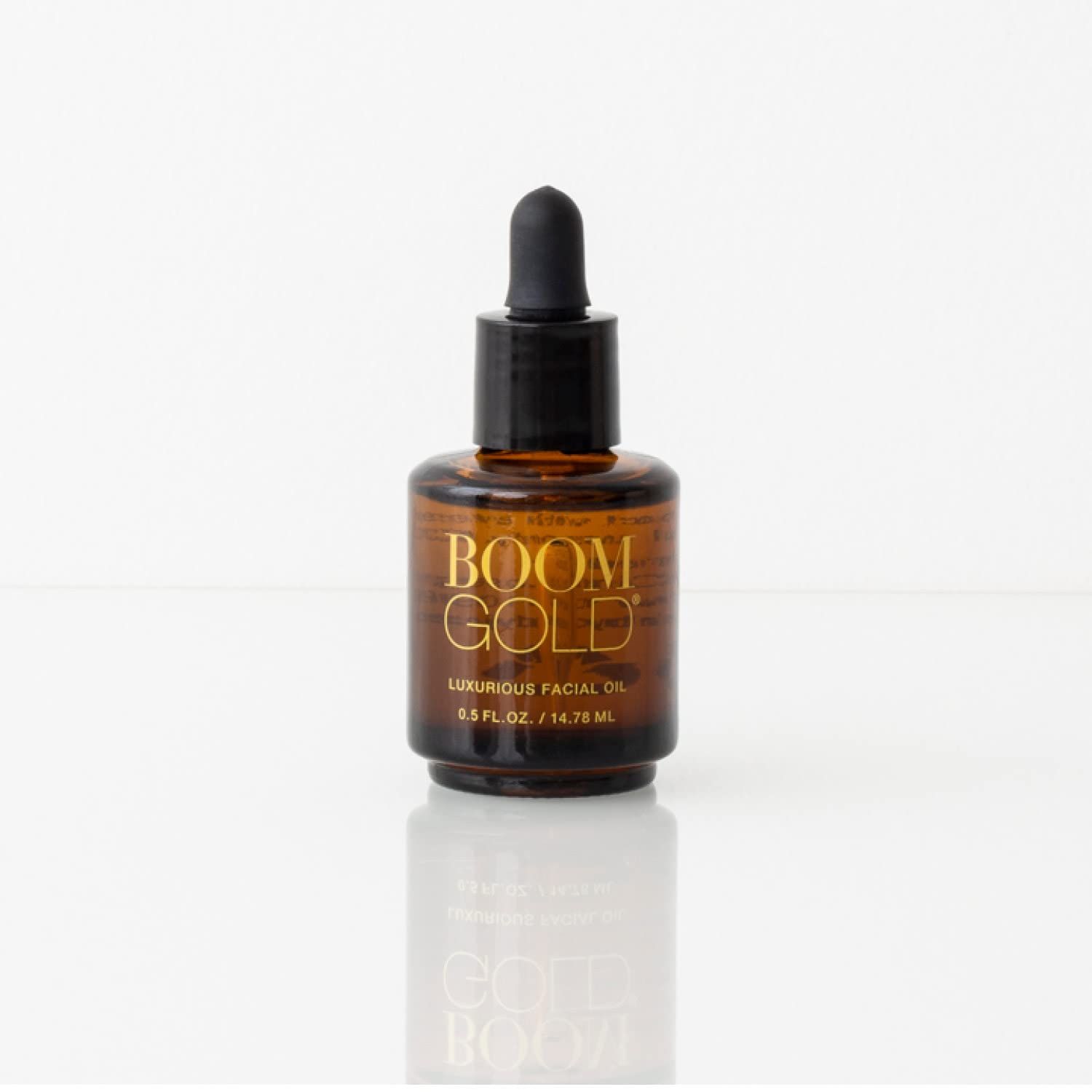 BOOM! by Cindy Joseph BOOM Gold - Lightweight &amp; Luxurious Facial Oil with Organic Ingredients for a Softer, Smother and More Luminous Skin (0.5 Oz)