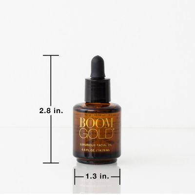 BOOM! by Cindy Joseph BOOM Gold - Lightweight &amp; Luxurious Facial Oil with Organic Ingredients for a Softer, Smother and More Luminous Skin (0.5 Oz)
