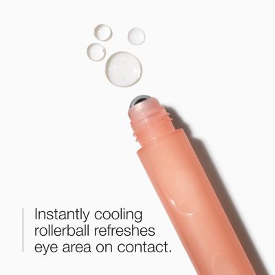 Clinique All About Eyes Serum De-Puffing Eye Massage For Dark Circles | Hydrating, Brightening + Depuffing, 0.5 fl. oz.