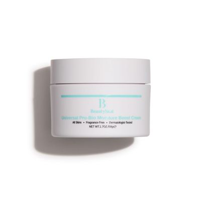 BeautyStat Probiotic 24HR Moisture Boost Cream - Made in the USA - Daily Moisturizer Face Cream with Probiotics, Ceramides, Hyaluronic Acid for Natural Anti Aging, Fine Lines, Wrinkles (1.7oz / 50ml)