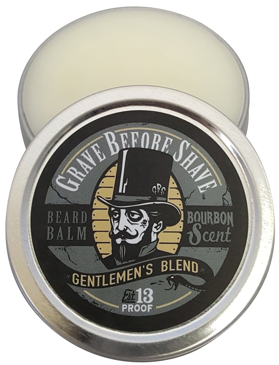 GRAVE BEFORE SHAVE Gentlemen&#39;s Blend Beard Balm (Bourbon Scent) (4 oz.)