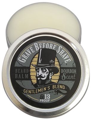 GRAVE BEFORE SHAVE Gentlemen&#39;s Blend Beard Balm (Bourbon Scent) (4 oz.)