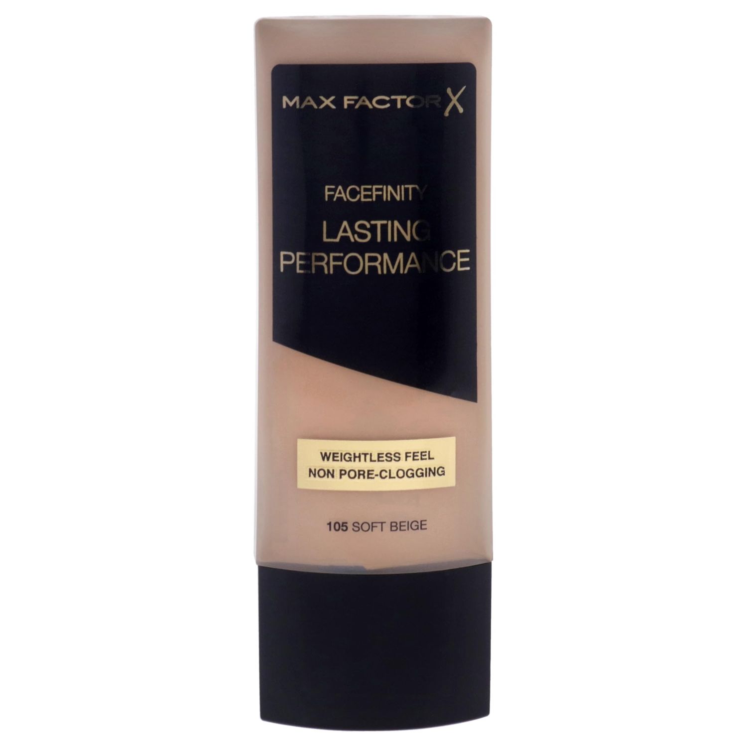 Facefinity Lasting Performance Foundation - 105 Soft Beige by Max Factor for Women - 1.18 oz Foundation
