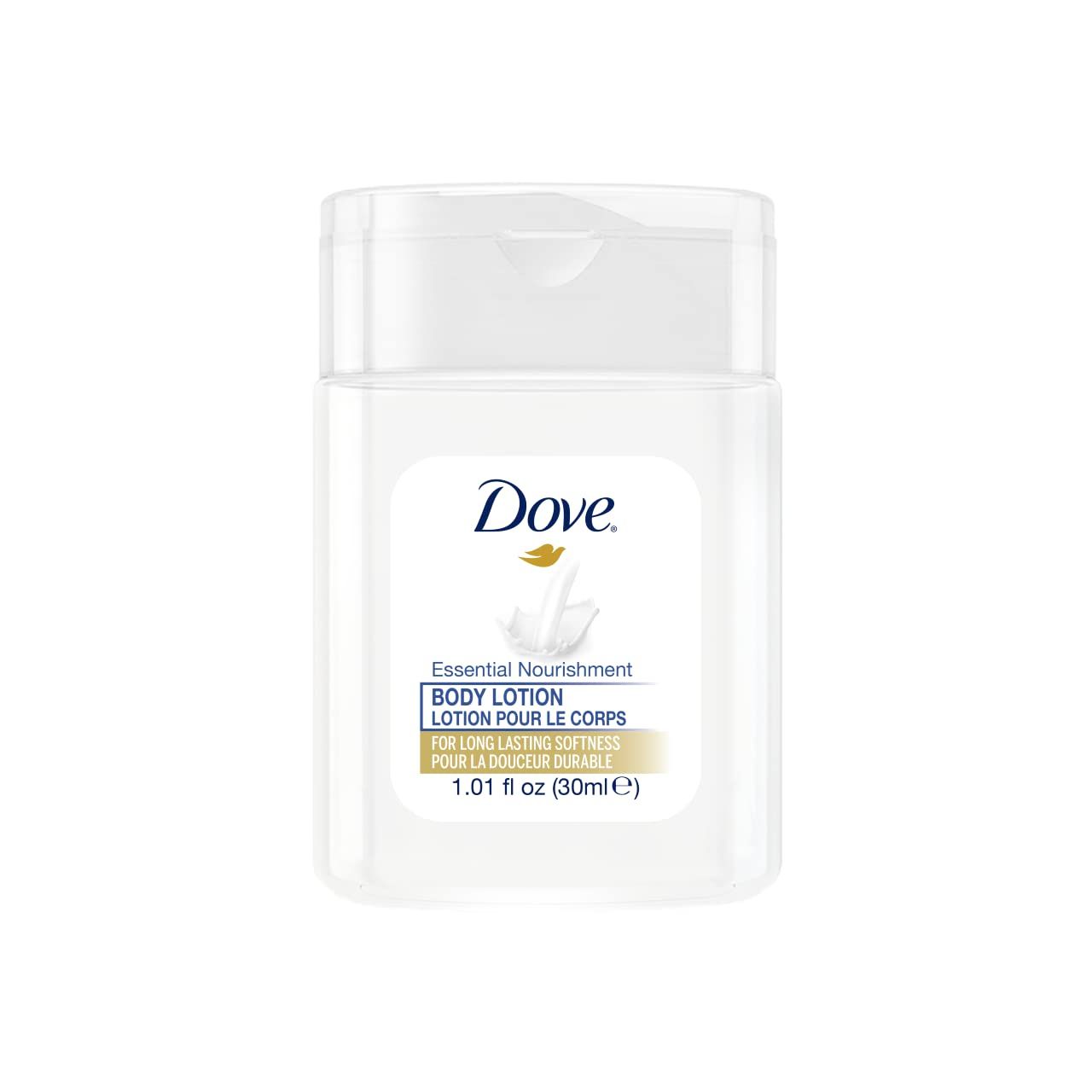 Dove mini 1.0 Oz Hydrating Lotion for Hotels, Motels, Hospitality and Travel Use- Case of 192