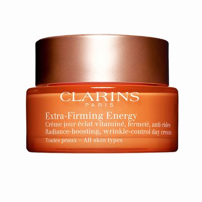 Clarins Extra-Firming Energy Moisturizer | 2-in-1 Anti-Aging Day Cream | Radiance Boost | 1.7 Ounces