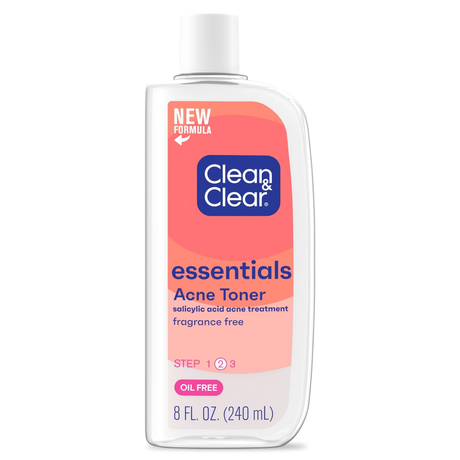 Clean &amp; Clear Deep Cleaning Oil-Fighting Face Astringent, 8 oz, 2 pk