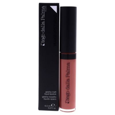 Diego dalla Palma Makeupstudio Geisha Matt Liquid Lipstick - Incredibly Creamy Texture - Non-Dusty Matte Finish - Soft And Luscious Lips - Hyper-Velvety And Intense Color - 01 Vintage Kimono - 0.2 Oz