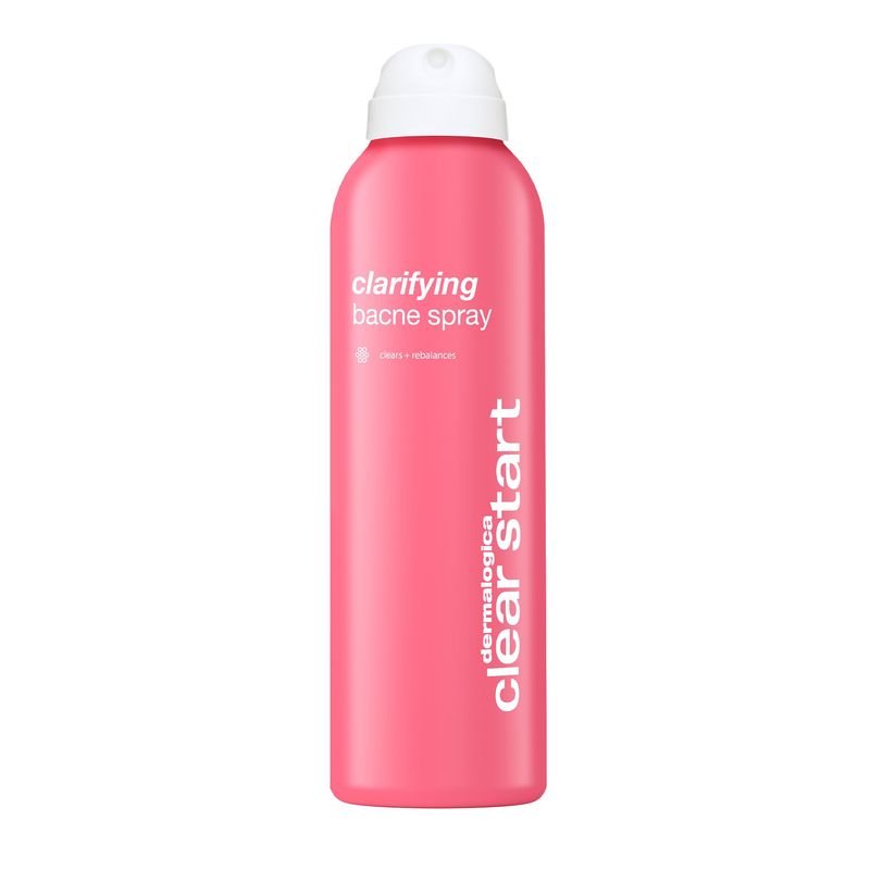 Dermalogica Clear Start Clarifying Bacne Spray - Back Acne Treatment Spray for Body Breakout, Pore Clearing, Preventing Pimple with Salicylic Acid, Witch Hazel, Tea Tree Oil, All Skin Type - 6 fl oz