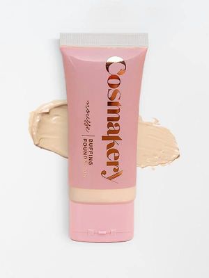 Cosmakery Foundation for Light to Full Coverage - Mousse Liquid Makeup Foundation for Uneven Skin Tone - Diverse Skin Types Mature, Dry, Oily - Oil-free, Cruelty-free (Fair)
