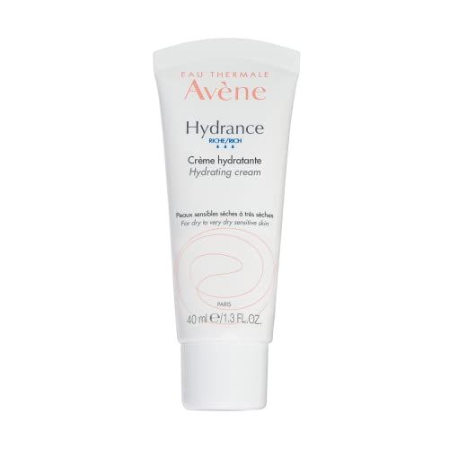 Eau Thermale Avne Hydrance RICH Hydrating Cream, Daily Face Moisturizer, Non-Comedogenic, 1.3 Fl Oz (Pack of 1)
