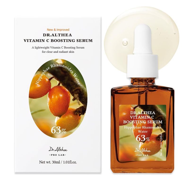 Dr.Althea Vitamin C Boosting Serum | Daily Vitamin C Serum with TRANEXAMIC ACID for All Skin Types | Helps Remove Dark Spots &amp; Uneven Skin Tone | Korean Vegan Skincare (Vitamin C Boosting RENEWED)