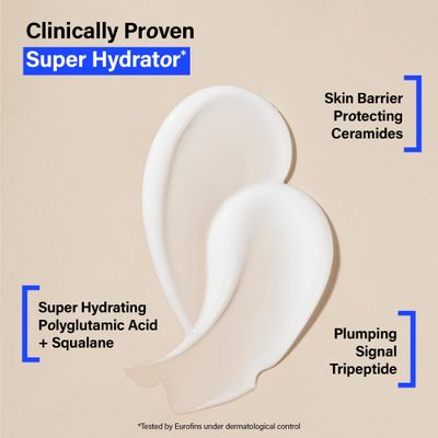 COATS Triple Moisture Water Cream - Lightweight, Oil-Free Face Moisturizer - Protects the Skin Barrier for Long-Lasting Hydration - Dermatologically Approved, Designed for Teens + Young Skin - 2.5 oz