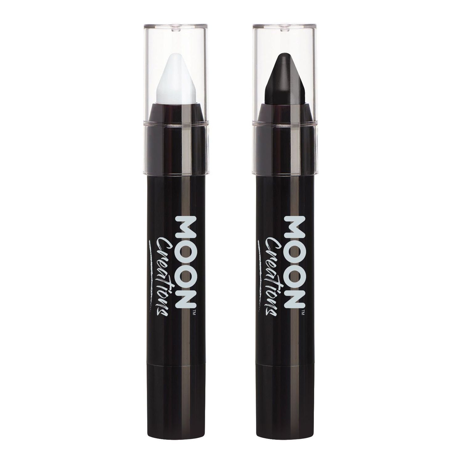 Face Paint Stick / Body Crayon Monochrome Set makeup for the Face &amp; Body by Moon Creations - 0.12oz