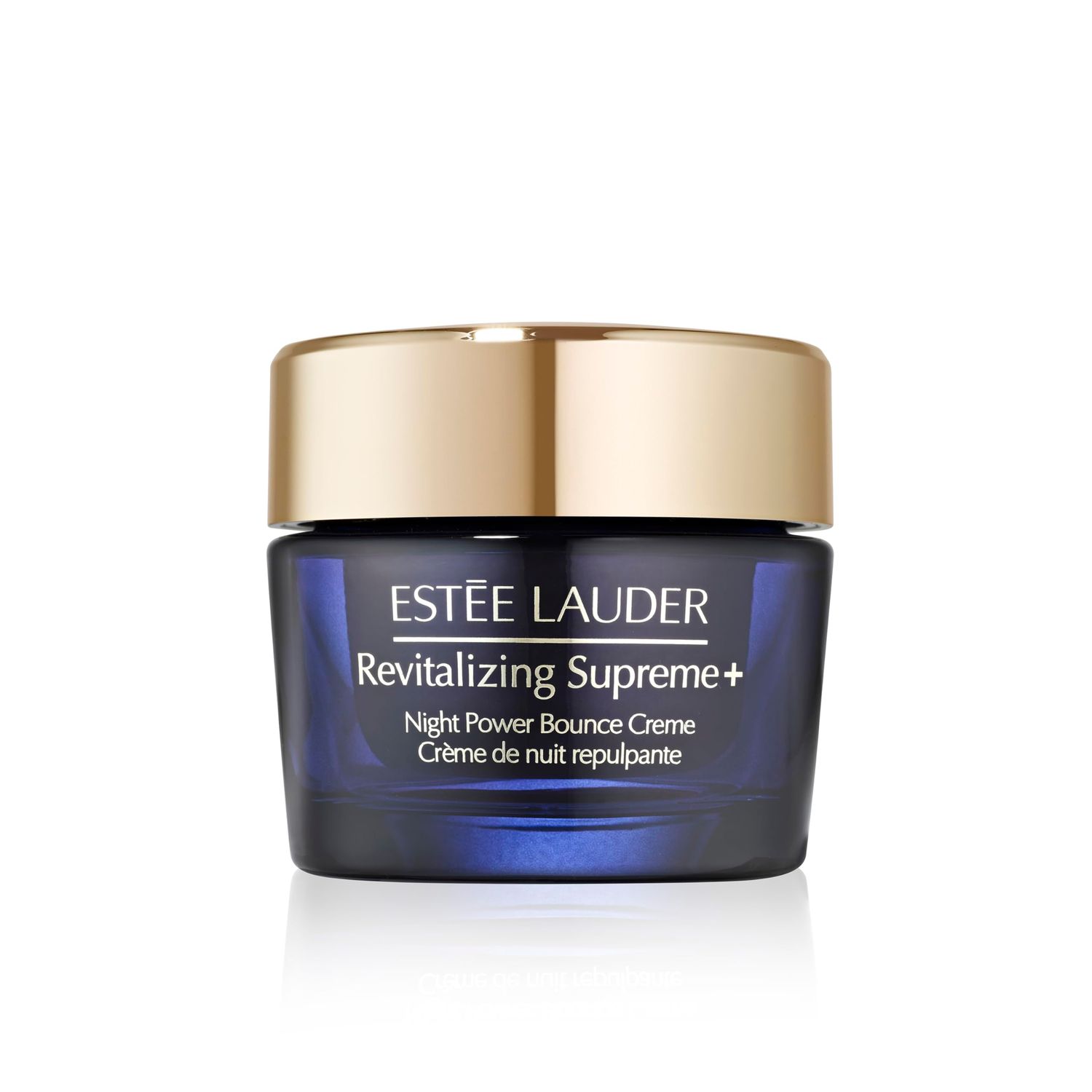 Este Lauder Revitalizing Supreme+ Night Power Bounce Cream Moisturizer with Peptides for Firmness, 1.7 Ounce