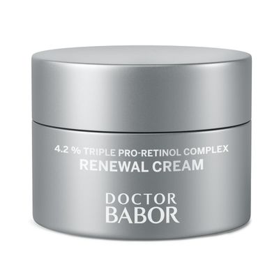 BABOR DOCTOR Renewal Cream | Regenerating anti-ageing and anti-pigmentation face cream with pro-retinol complex | For radiant, rejuvenated skin | Refines the complexion | Vegan | 50ml
