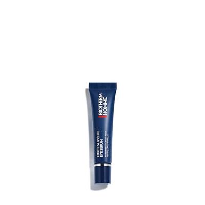 Biotherm Homme Force Supreme Eye Serum for Men, Helps Fight Wrinkles, Dark Circles and Puffy Eyes, Enriched with Blue Algae &amp; Pro-Xylane, Resurfaces and Firms the Skin Around the Eye Area 0.50 Fl. Oz.