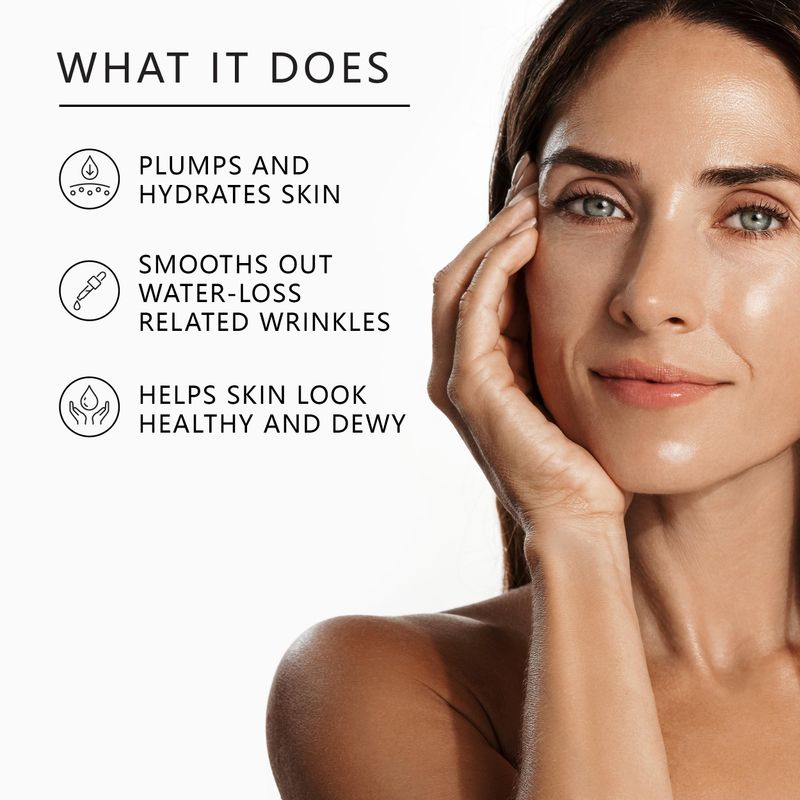 Asterwood Pure Hyaluronic Acid Serum for Face - Plumping, Anti-Aging &amp; Hydrating - Fragrance-Free, Pairs Well with Vitamin C Face Serum &amp; Hylunaric Acid Moisturizer, 29ml/1 oz