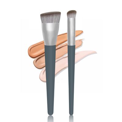 Foundation Makeup Brush Contour Concealer Brush Large Powder Brush Kabuki Brush Perfect for Any Look Premium Luxe Plush Fibers Rounded Flawless Face Brush Ideal for Liquid, Cream, Powder