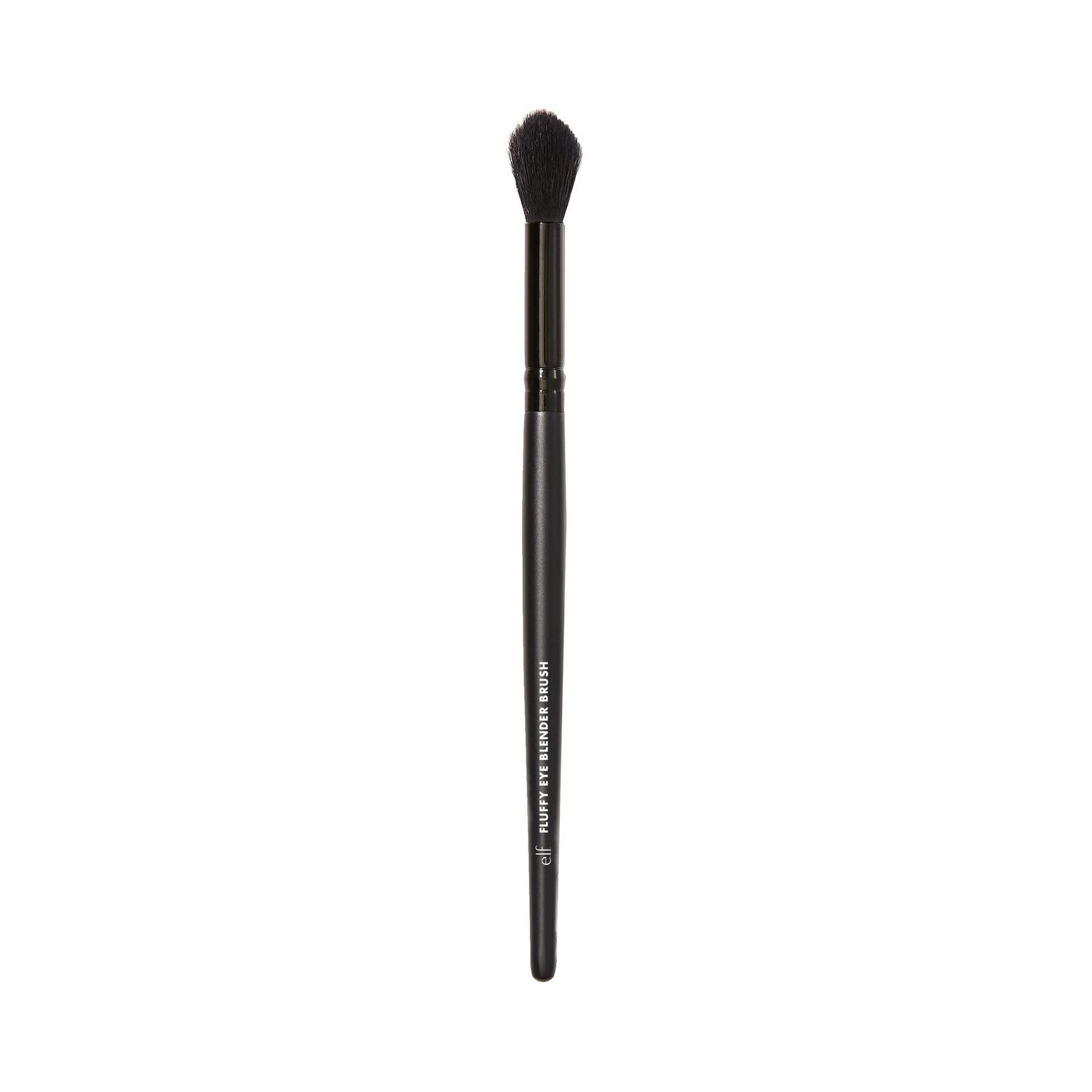 e.l.f. Fluffy Eye Blender Brush, Soft Eye Makeup Brush For Blending &amp; Blurring Eyeshadow, Made With Synthetic Bristles, Vegan &amp; Cruelty-Free