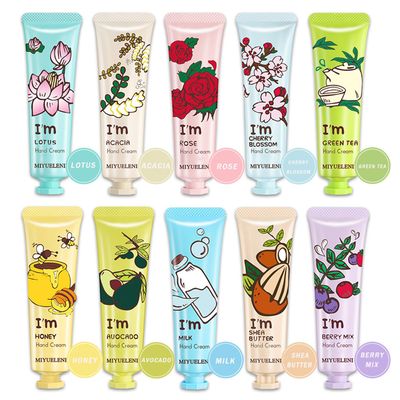 10 Pack Hand Cream Bulk, Gifts for Women, Bridesmaid Gifts,Party Favors, Stuff for Teen Girls, Natural Fragrance Mini Lotion Travel Size, Moisturizing Nourishes Hand Lotion Cream for Dry Cracked Hands