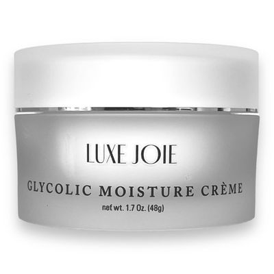 Glycolic Moisture Creme Anti-Aging Skin-care Treatment Improve Fine Lines Tones Fights Acne Breakouts Blemishes Pimples Reduces Pore Size