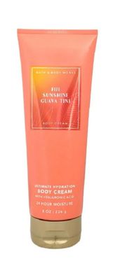Bath &amp; Body Works Ultimate Hydration Body Cream Gift Set For Women, 8 Fl Oz (Fiji Sunshine Guava-Tini)
