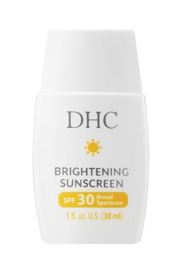 DHC Brightening Sunscreen SPF 30 Broad Spectrum, Mineral-Based, Brightening, Premature aging, Fragrance and Colorant Free, Ideal for All Skin Types, 1 fl. oz.