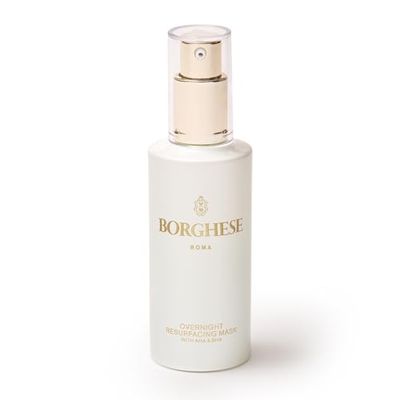 Borghese Overnight Resurfacing Mask with AHA &amp; BHA, Exfoliating Overnight Mask for Smooth, Radiant Skin, Diminishes Fine Lines &amp; Wrinkles 1.7 Fl Oz